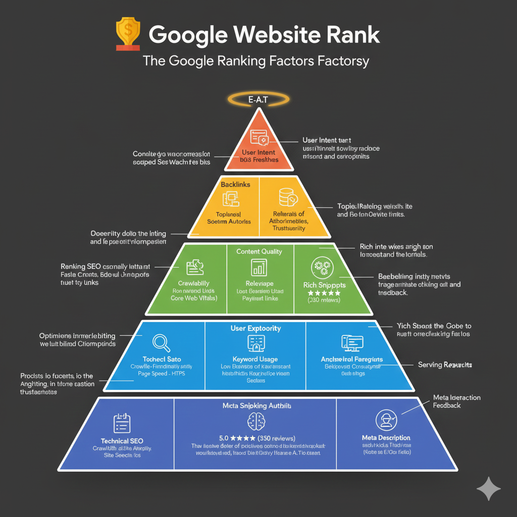 google website rank