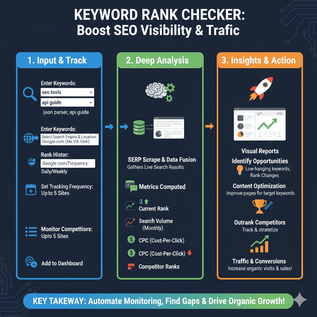 Google Keyword Rank Checker